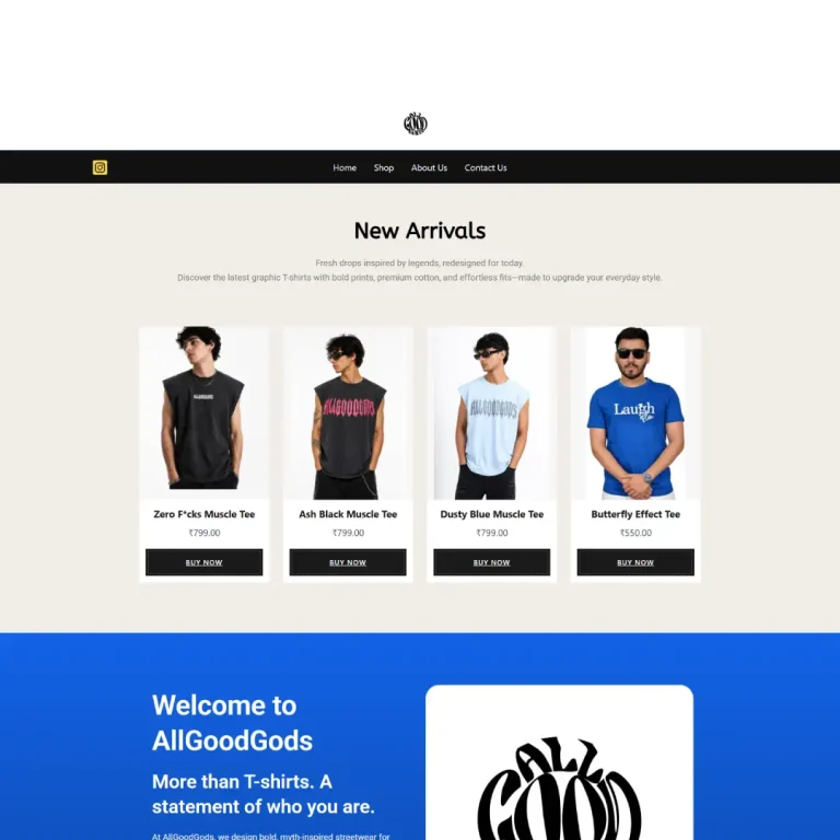 all good gods clothing brand